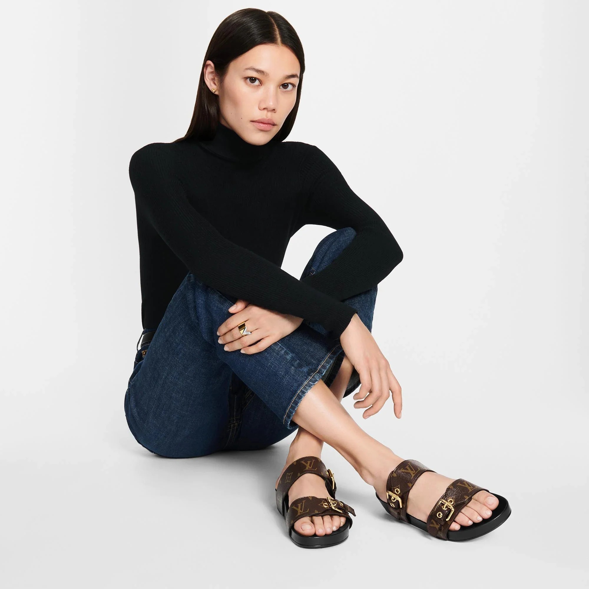 Louis Vuitton Bom Dia Flat Comfort Mule 1AAW8H