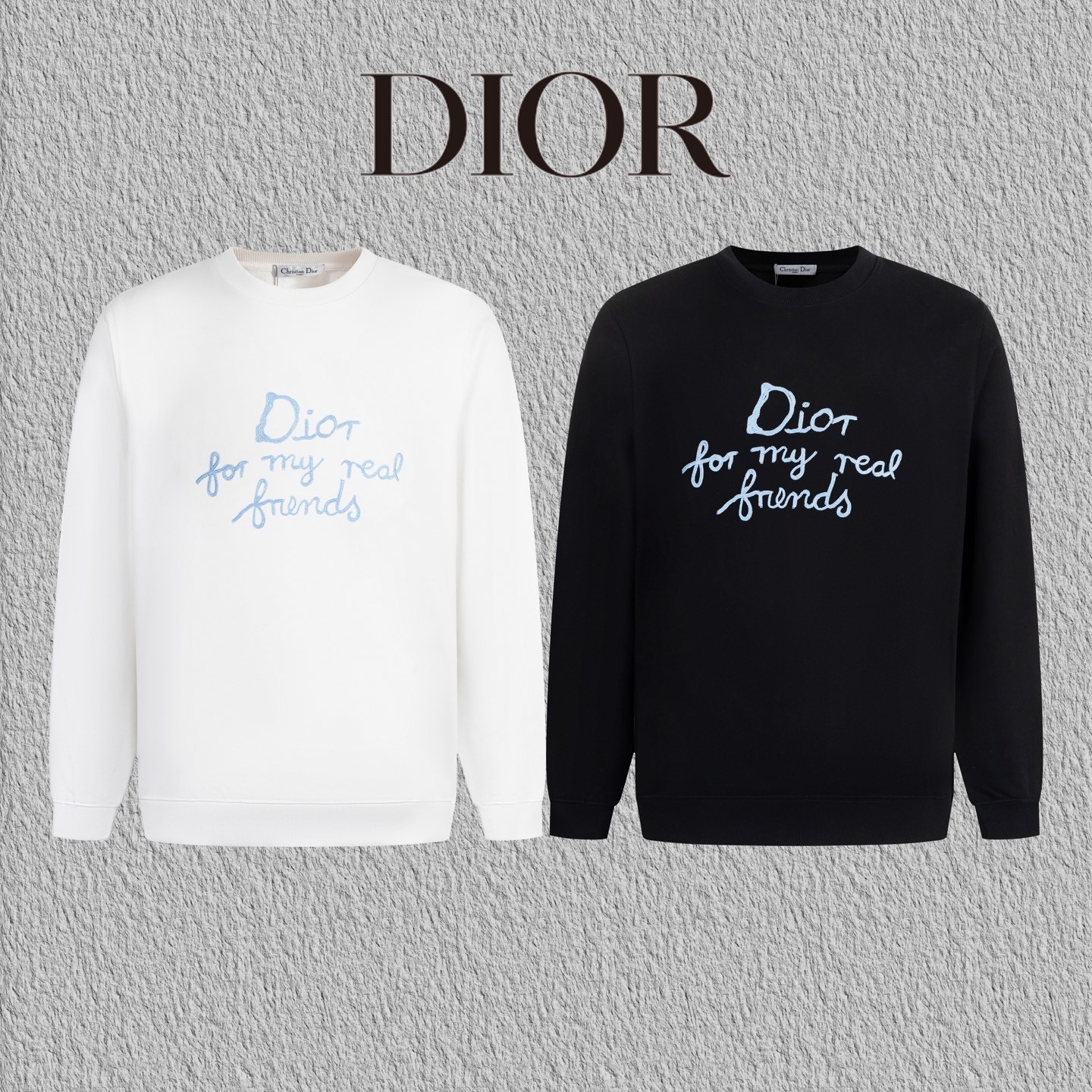 【DIOR旗艦店】ディオール トレーナー 長袖 男女兼用 ご好評に付き再入荷！-BRAND OFF