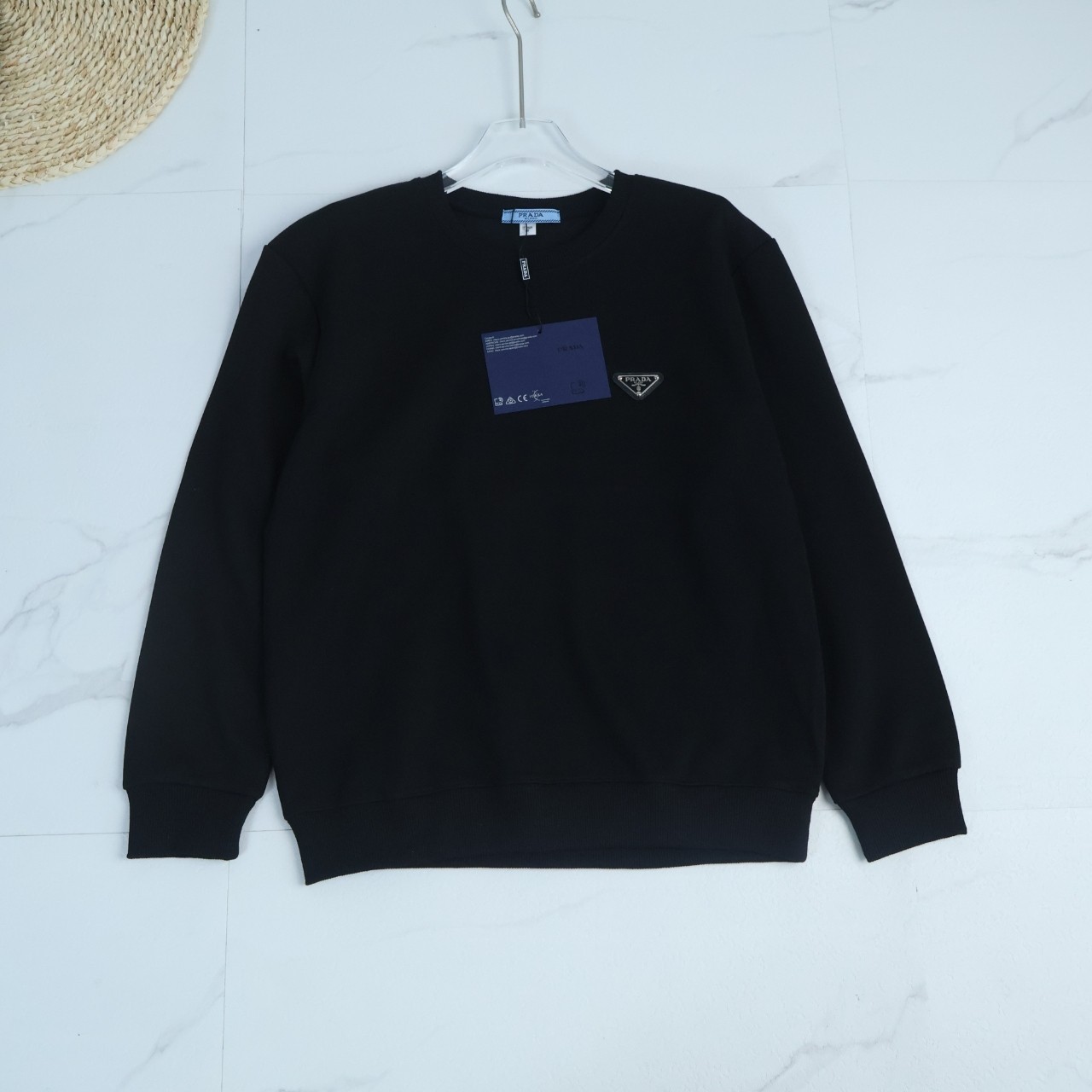 【Prada旗艦店】( プラダ ) トレーナー 長袖 男女兼用 ご好評に付き再入荷！