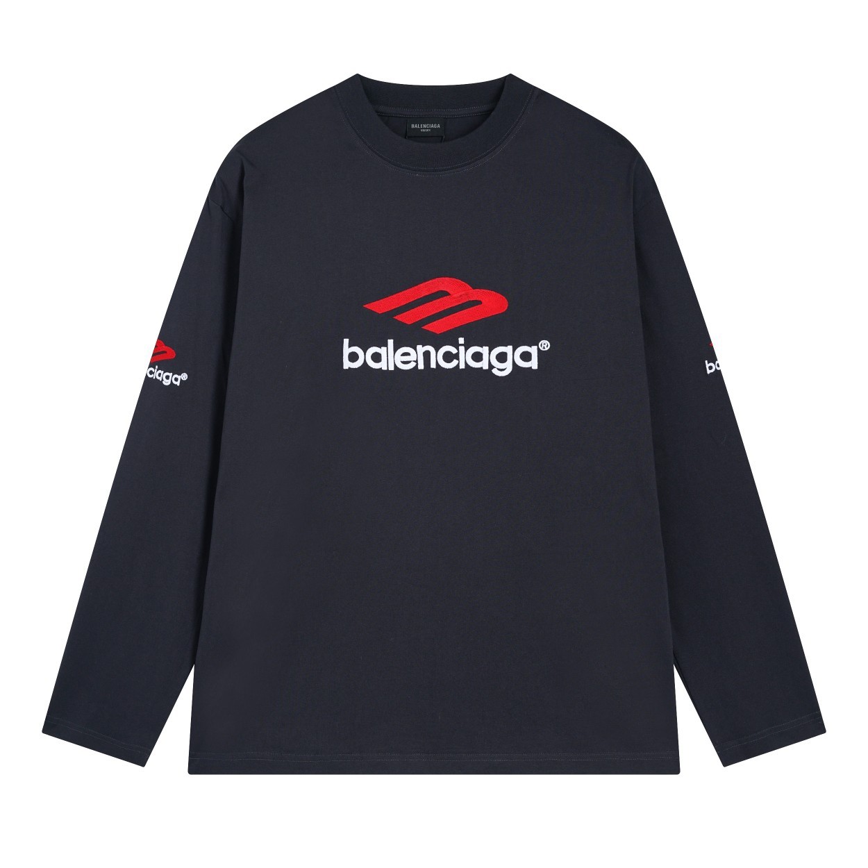 【BALENCIAGA旗艦店】バレンシアガ 刺繡トレーナー 長袖 ご好評に付き再入荷！-BRAND OFF