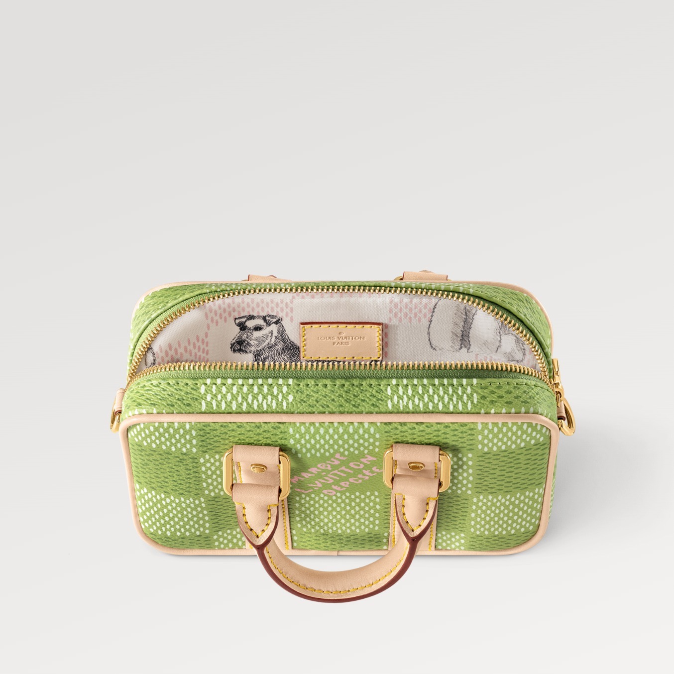 【Louis Vuitton】ナノ・ポルト ドキュマン・ヴォワヤージュ N40643-BRAND OFF
