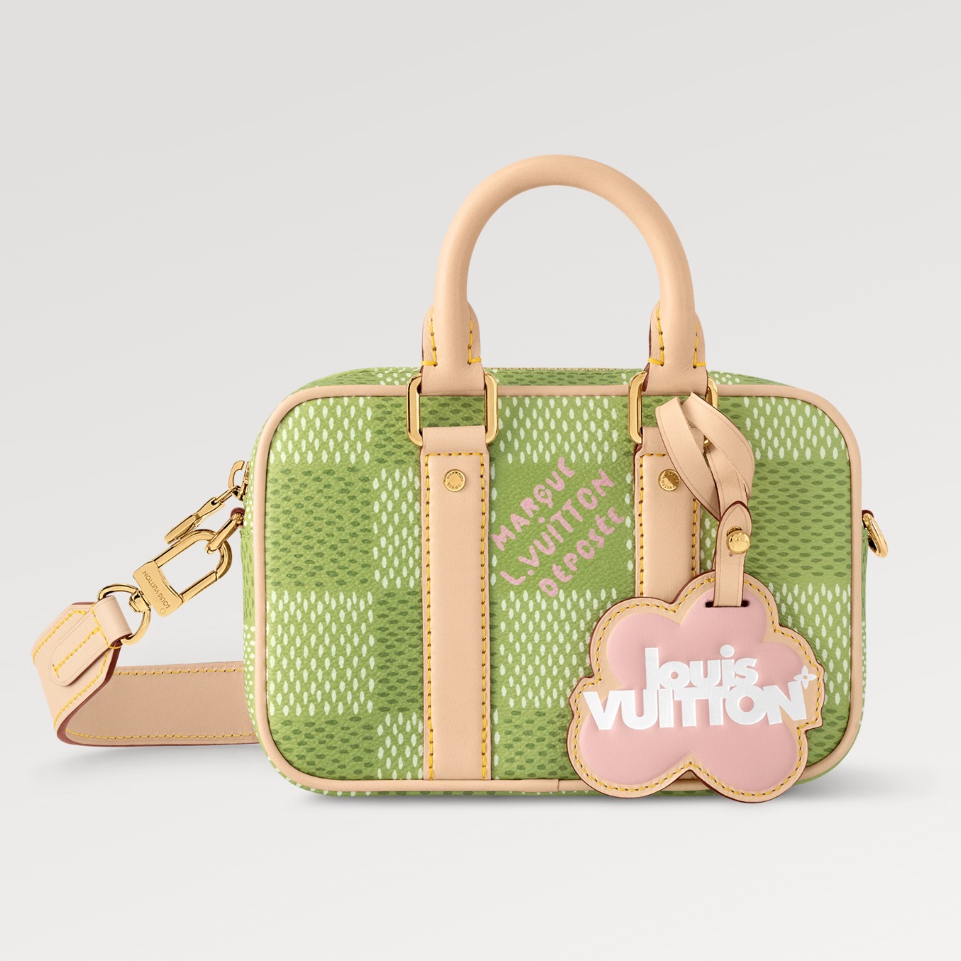 【Louis Vuitton】ナノ・ポルト ドキュマン・ヴォワヤージュ N40643-BRAND OFF