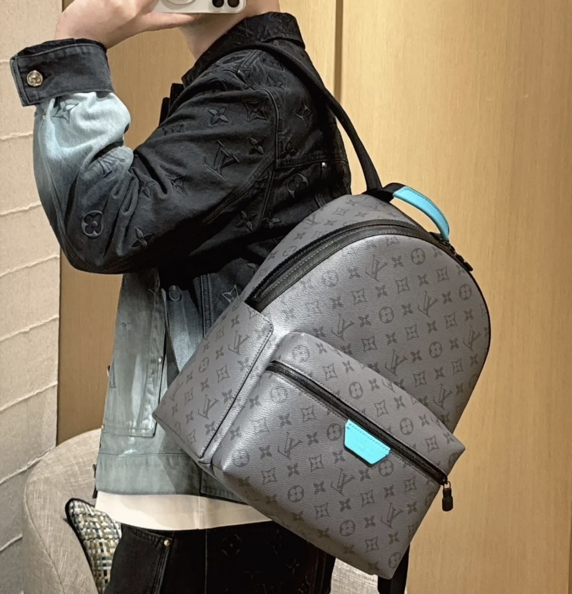 【ターコイズが映える！】LV ★ディスカバリーバックパック PM-BRAND OFF