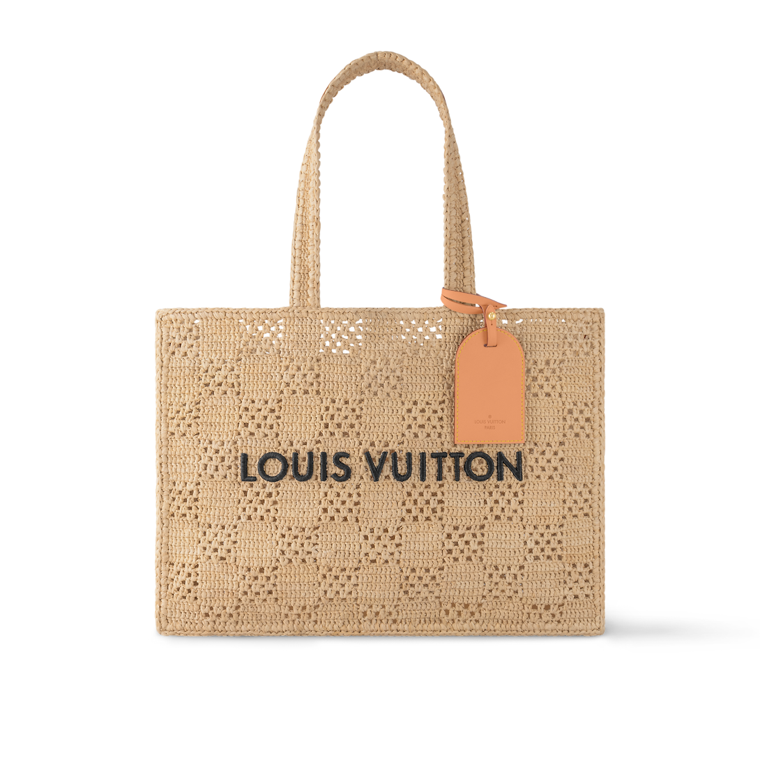 Louis Vuitton-Summer Shopper Tote MM-BRAND OFF