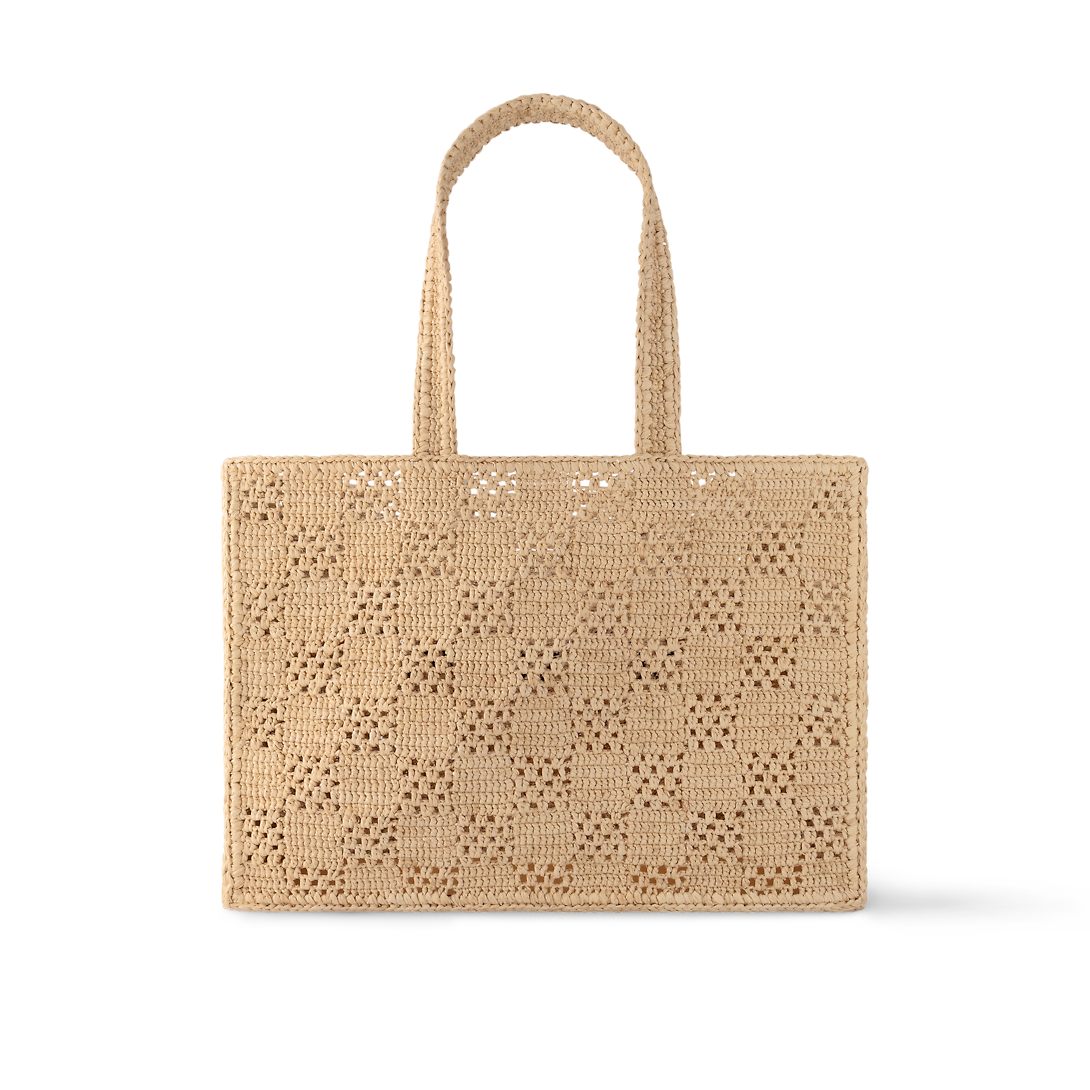 Louis Vuitton-Summer Shopper Tote MM-BRAND OFF