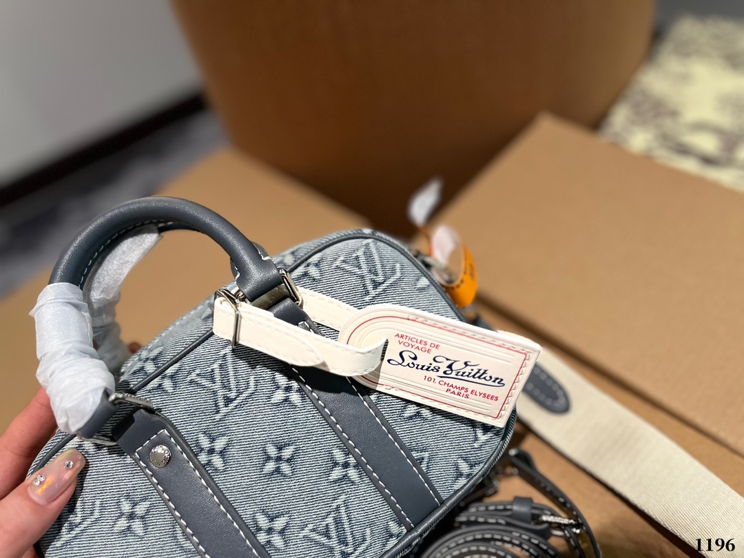 Louis Vuitton  ルイヴィトン デニムバッグ-BRAND OFF