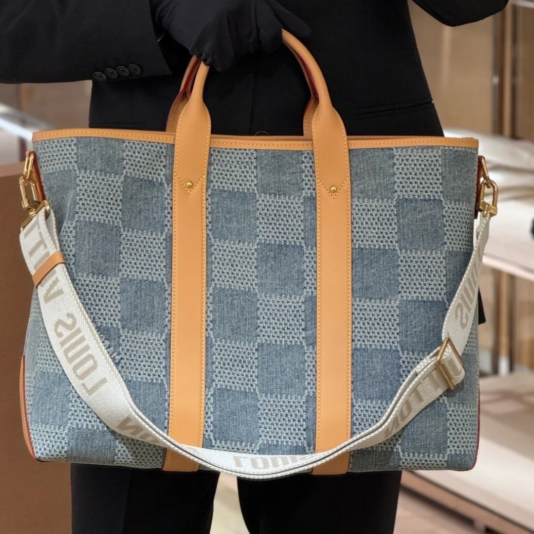 【爽やかな色合い☆】Louis Vuitton トートバッグ N40702-BRAND OFF