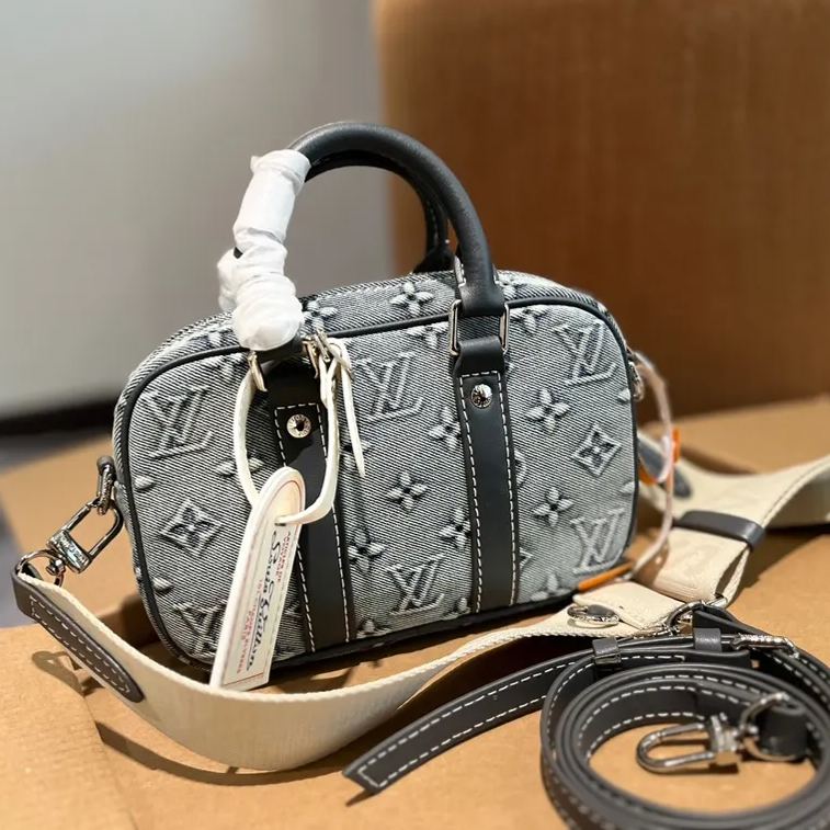 Louis Vuitton  ルイヴィトン デニムバッグ-BRAND OFF