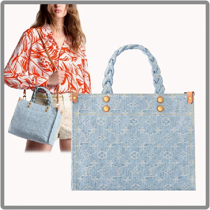 24AW◆LOUIS VUITTON◆LET GO PM バッグ モノグラム・デニム M24897-BRAND OFF