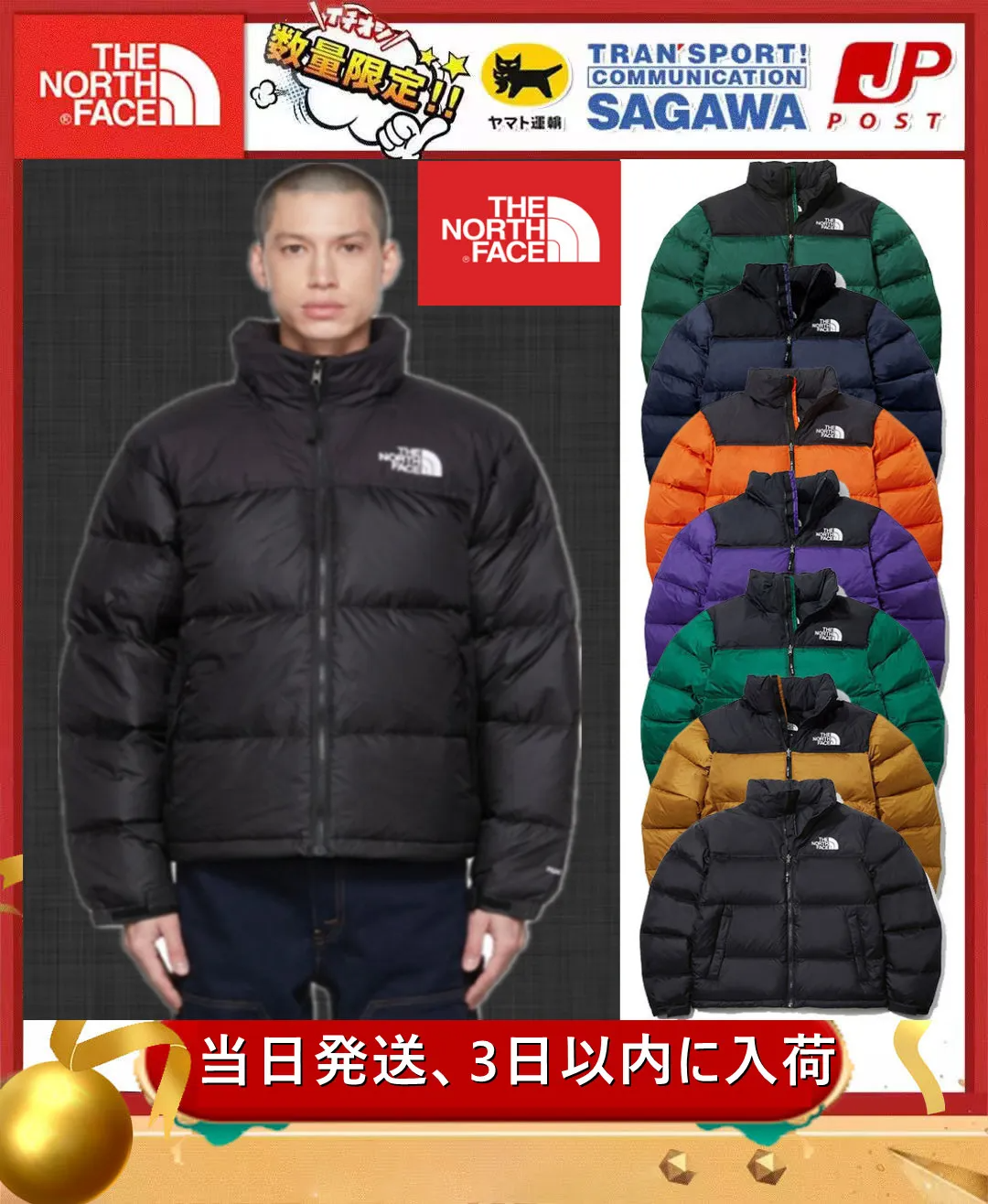 【人気が高い】【THE NORTH FACE】 ★ 1996 ダウンジャケット ★ 9色-BRAND OFF