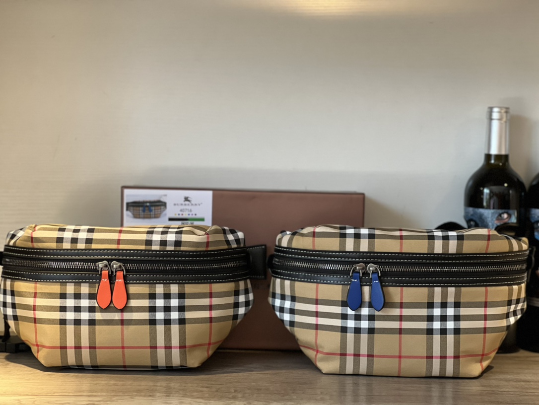 【BUREERRY公式 旗艦店】（バーバリー） ウエストポーチ 28cmX16cm-BRAND OFF