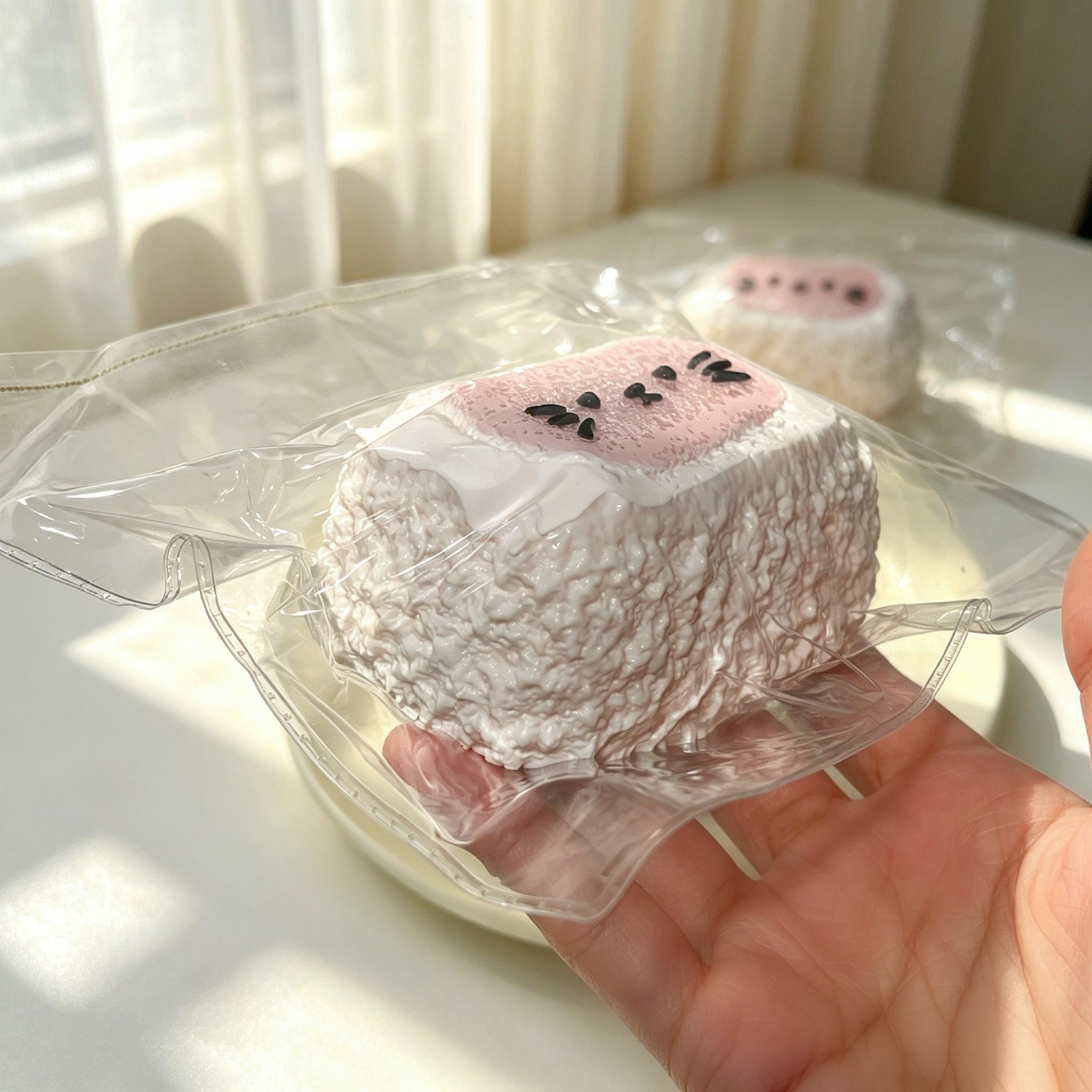 【ピーチキャットミルクレンガ】シリコン製のスローリバウンド式ストレス解消グッズ（スクイーズタイプ） 2