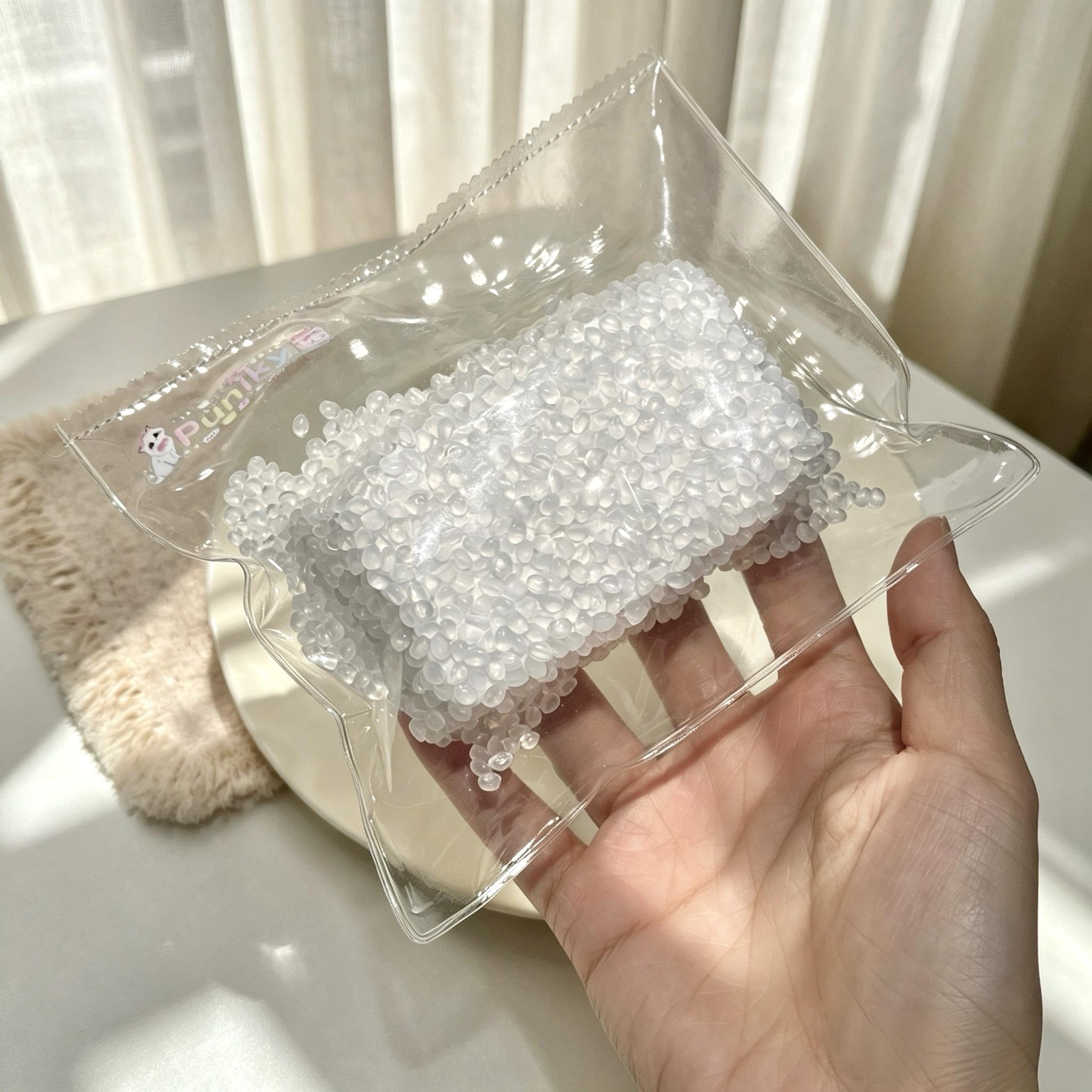 【米粒猫爪／食パン】シリコン製のスローリバウンド式ストレス解消グッズ（スクイーズタイプ） 2