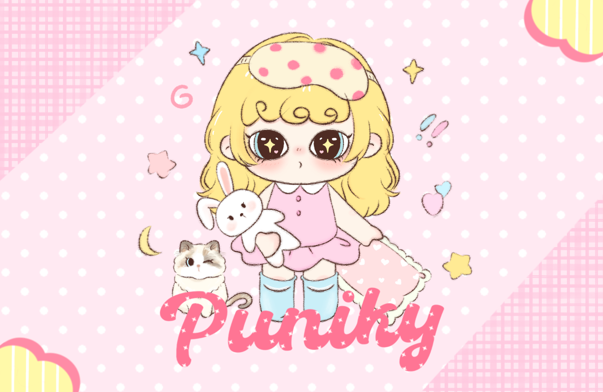 Punikyのプリンセスとパッケージのイラスト
