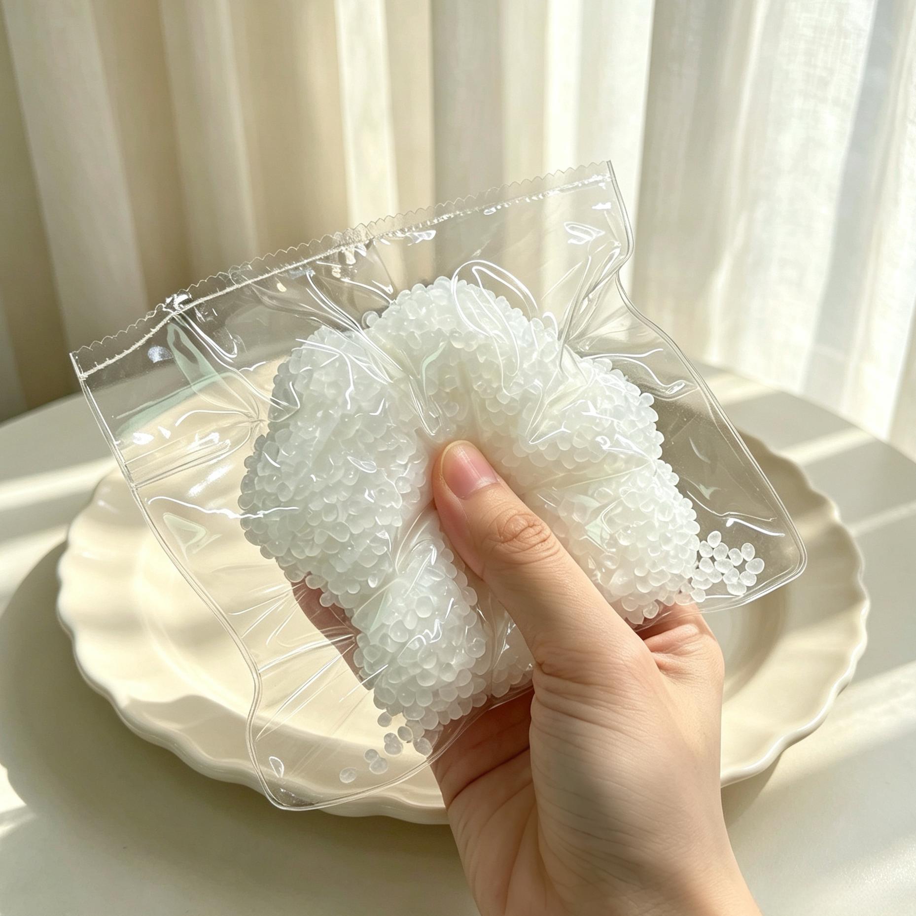 【米粒猫爪／食パン】シリコン製のスローリバウンド式ストレス解消グッズ（スクイーズタイプ） 9
