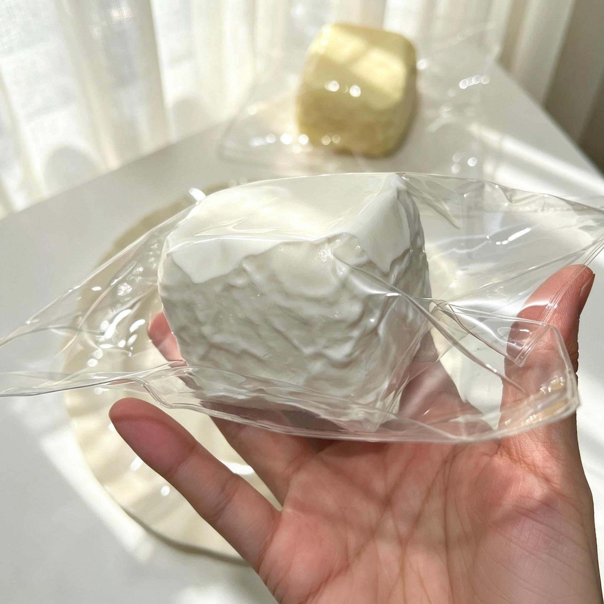 【ミルクキューブ】シリコン製のスローリバウンド式ストレス解消グッズ（スクイーズタイプ） 4