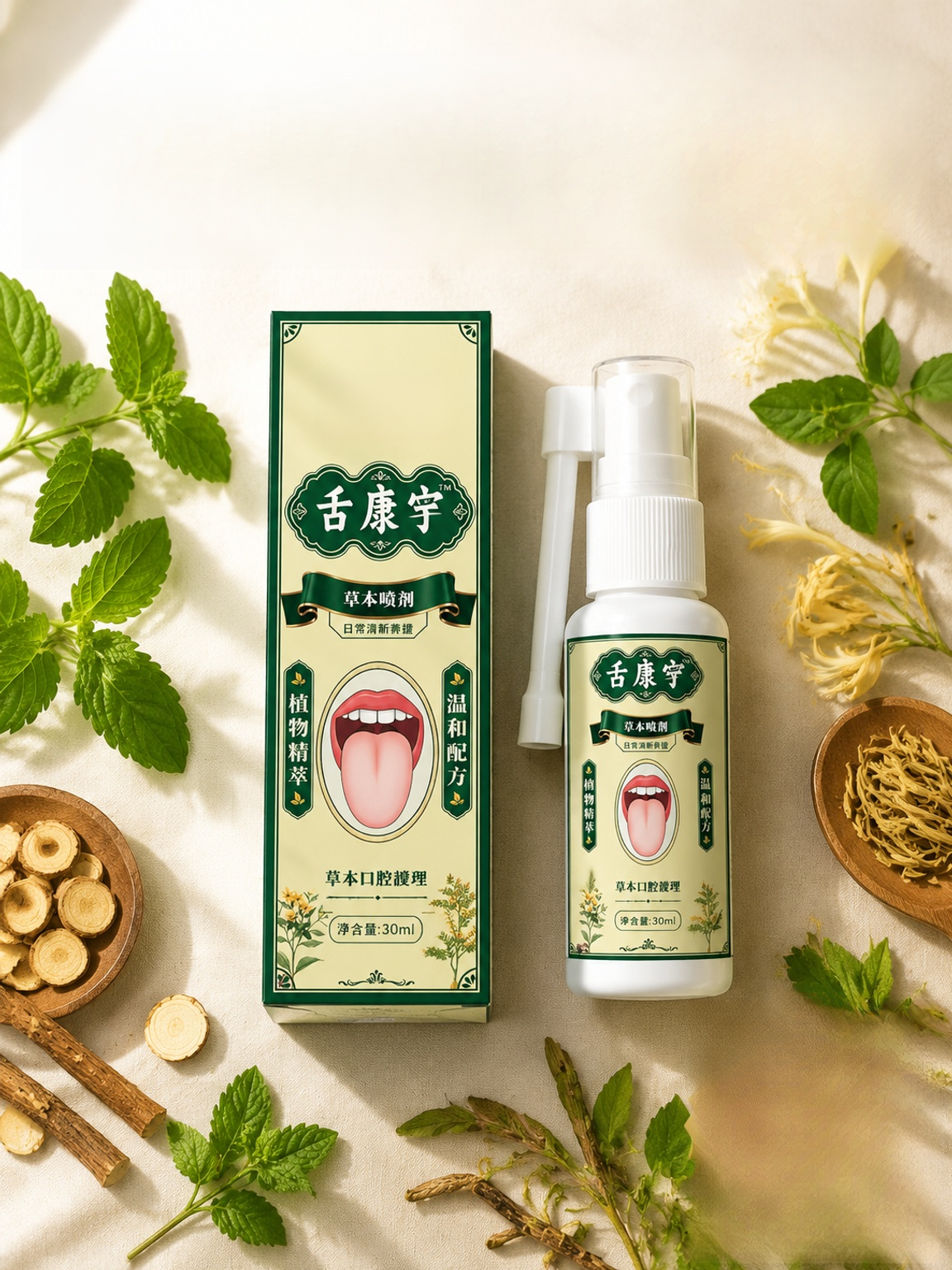 舌康宁草本喷剂