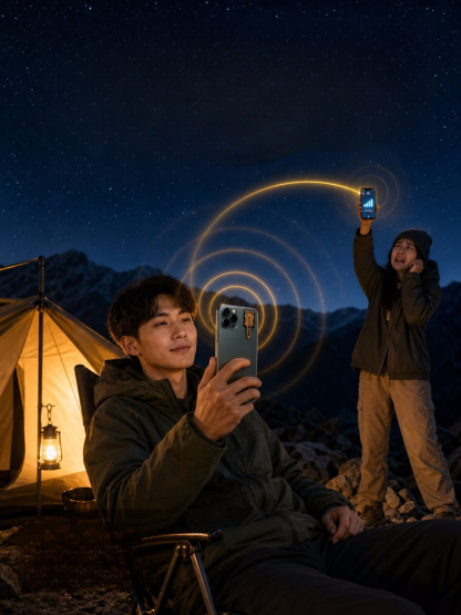 【深山也有網】航太級 5G 訊號增強貼｜一秒破解地下室/電梯死角