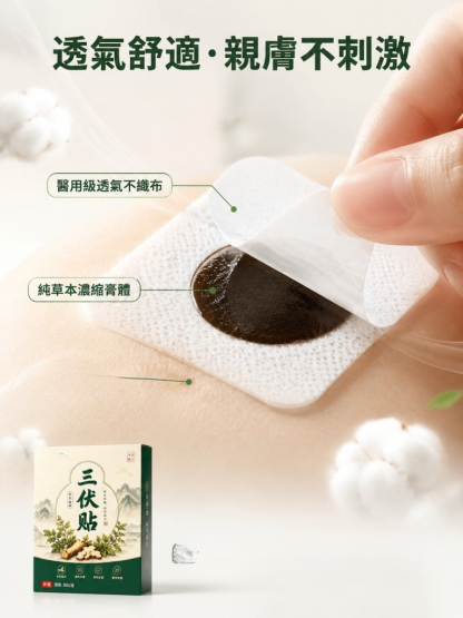 【老中醫秘方 慢工凝粹】雲南本草 三伏貼 專治：天天冷氣房濕氣重、代謝卡關小腹凸、虛胖水腫易疲勞、昂貴中醫伏貼大失血