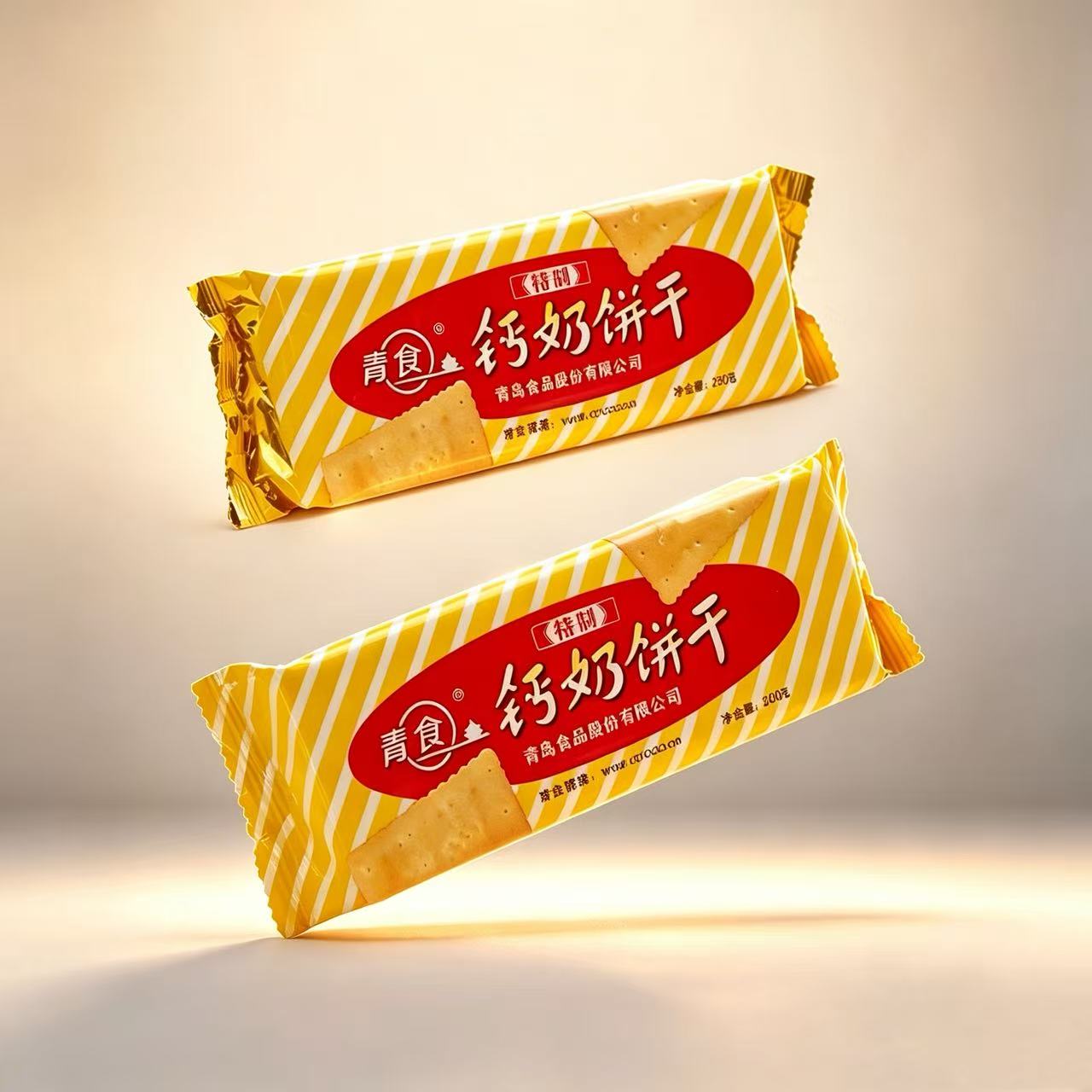 经典钙奶饼干     240g