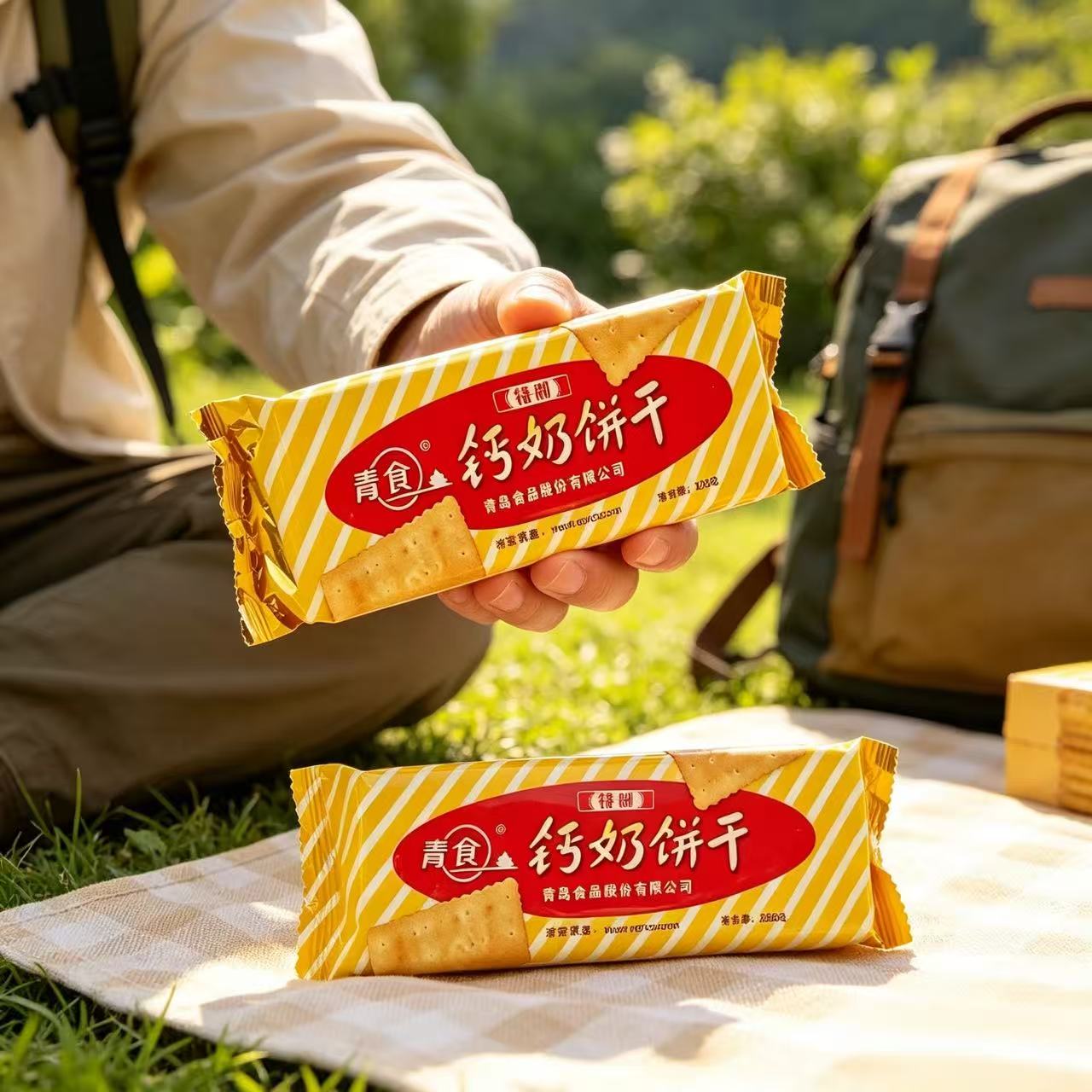 经典钙奶饼干