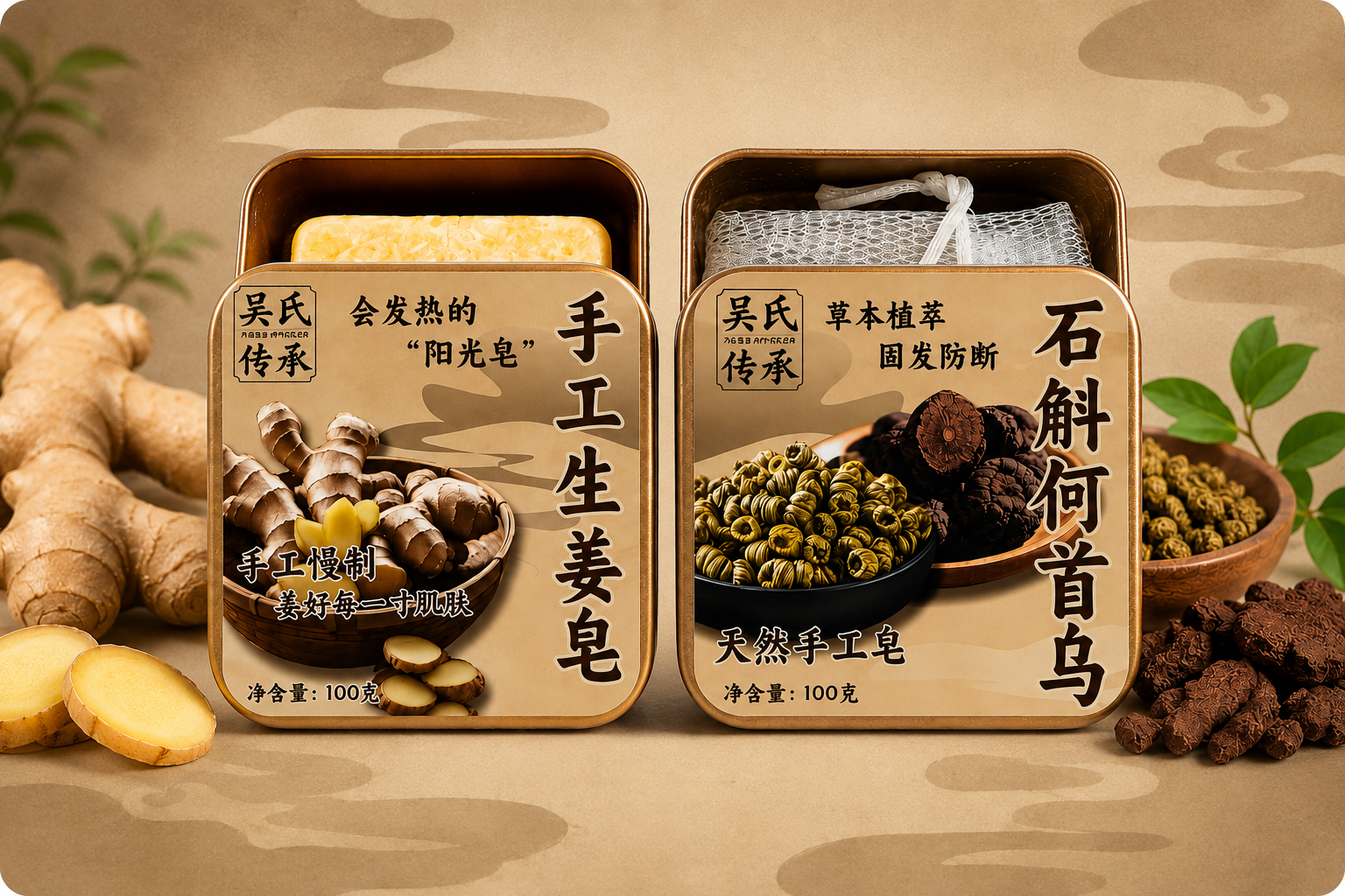 吴氏传承手工香皂
