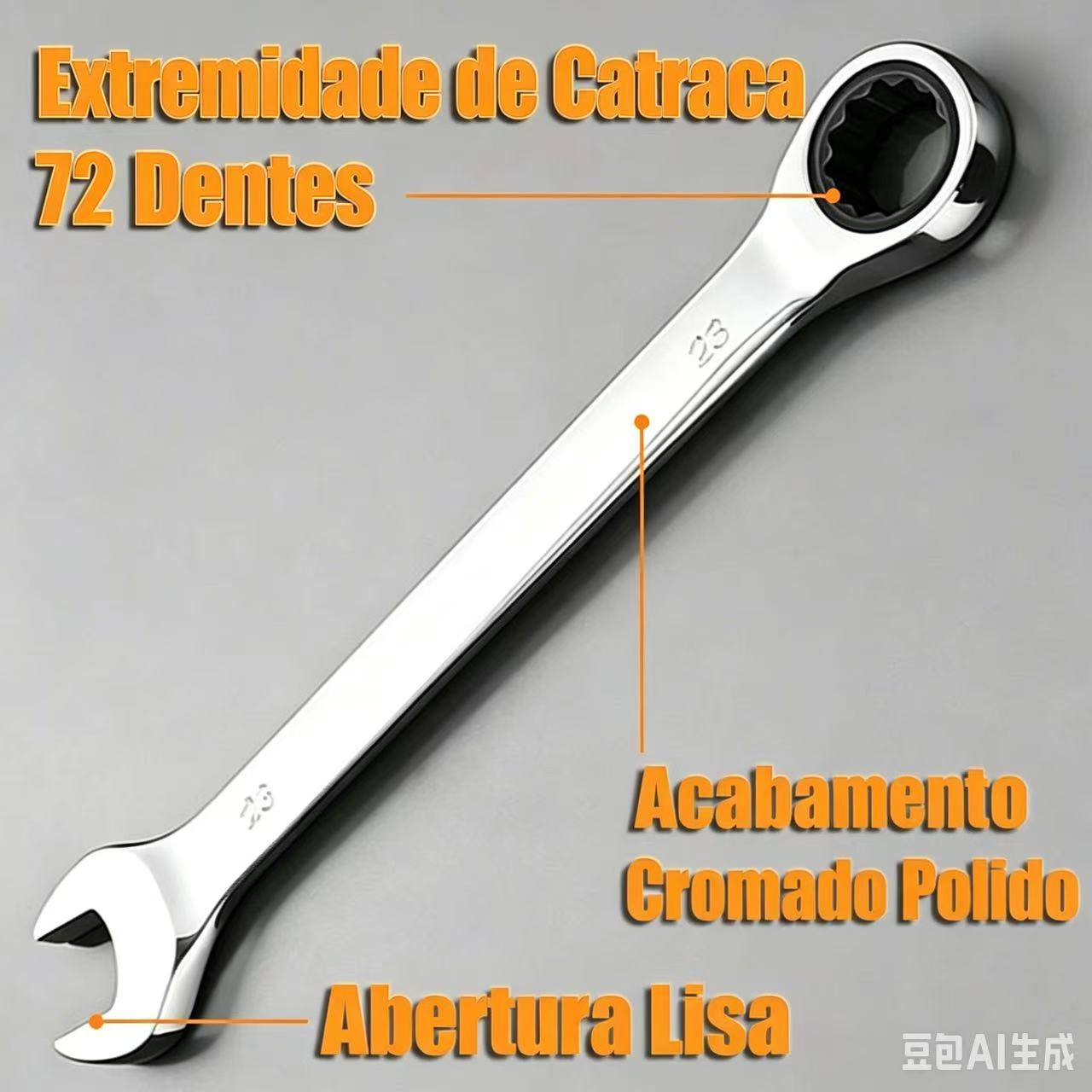Chave de parafuso com cabeça flexível, conjunto de duas pontas, sistema métrico, para reparação de veículos, chave de parafuso com engrenagem mecânica, ferramenta mecânica, ferramenta mecânica