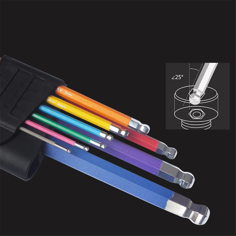 Chave de fenda colorida dobrável portátil