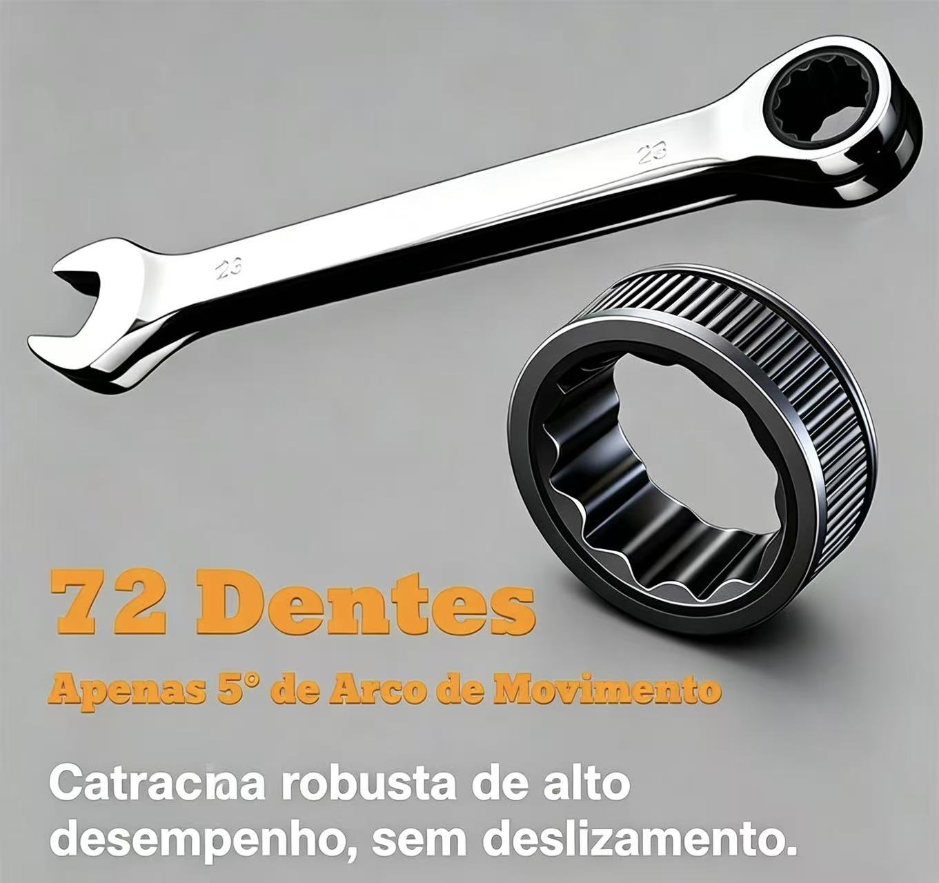 Chave de parafuso com cabeça flexível, conjunto de duas pontas, sistema métrico, para reparação de veículos, chave de parafuso com engrenagem mecânica, ferramenta mecânica, ferramenta mecânica