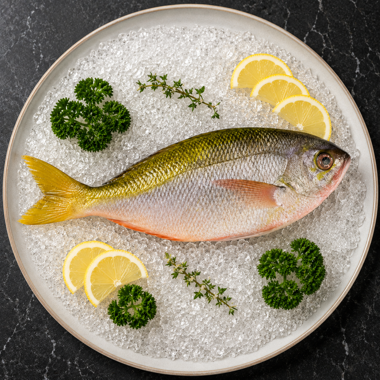 Fresh Whole Yellow Tail Fish