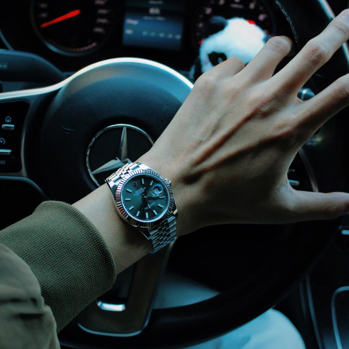 德国----【Begrenzte Stückzahl – Nur solange der Vorrat reich】Neues Modell Datejust 41 Oyster, 41 mm, Edelstahl Oystersteel und Weißgold Referenz 126334 (Ref. m126334-0034)