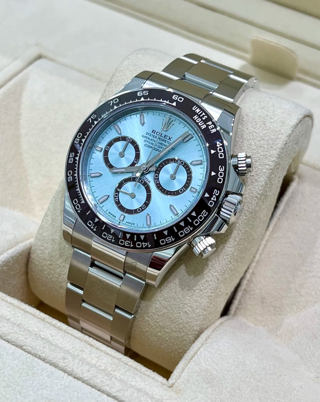 [Copy]德国----【Begrenzte Stückzahl – Nur solange der Vorrat reich】Cosmograph Daytona Oyster, 40 mm, Platin Referenz 126506（m126506-0001）