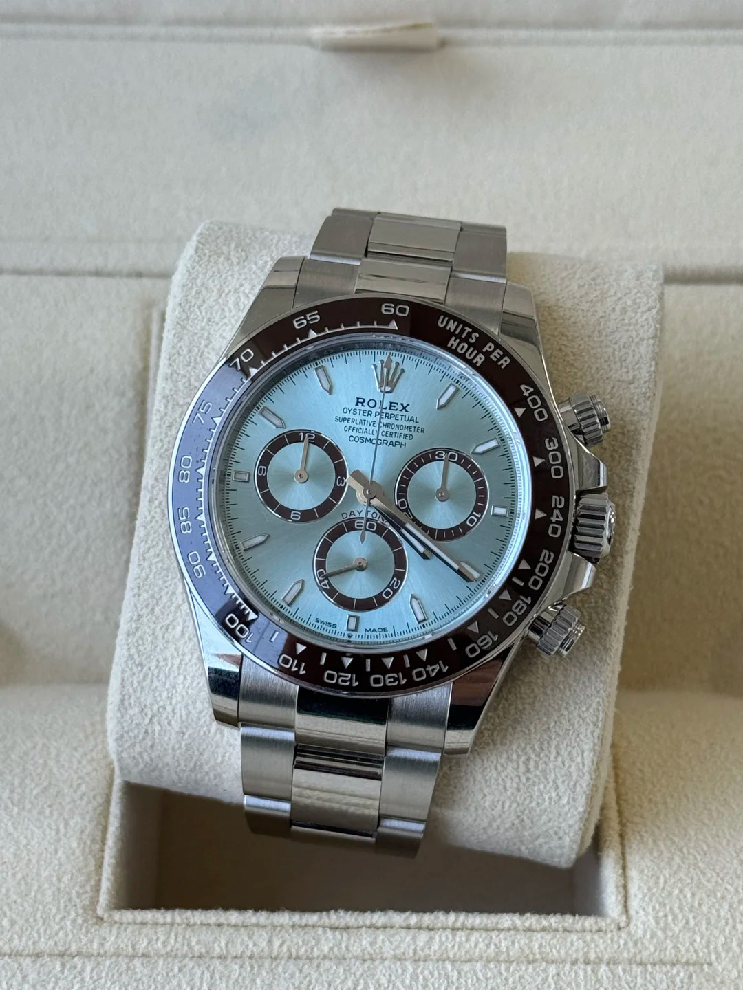 [Copy]德国----【Begrenzte Stückzahl – Nur solange der Vorrat reich】Cosmograph Daytona Oyster, 40 mm, Platin Referenz 126506（m126506-0001）
