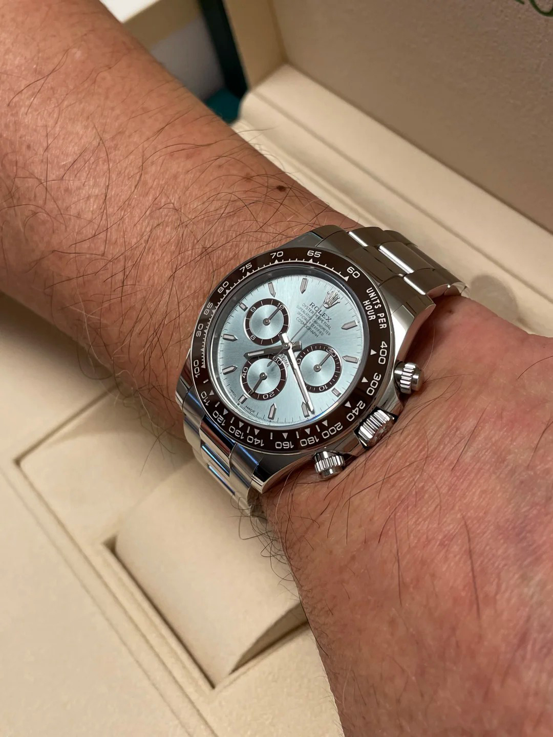 [Copy]德国----【Begrenzte Stückzahl – Nur solange der Vorrat reich】Cosmograph Daytona Oyster, 40 mm, Platin Referenz 126506（m126506-0001）