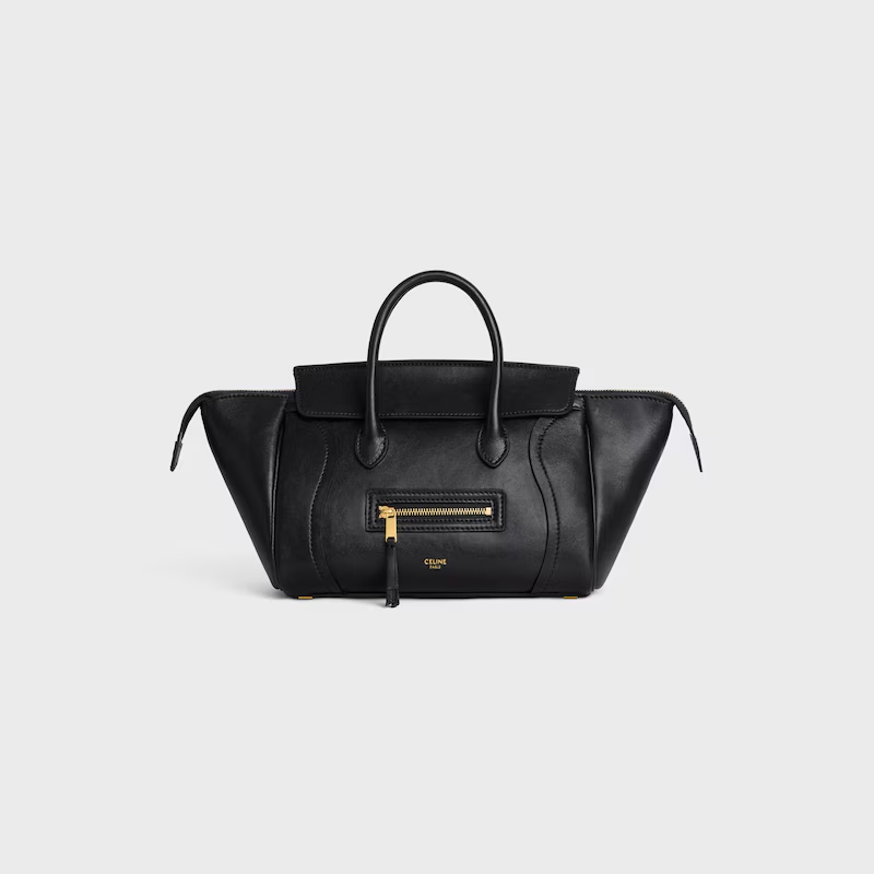 CELINE ミディアムバッグ 上質カーフスキンで仕上げた大人の定番アイテム