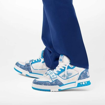 【Louis Vuitton】 TRAINER LVトレイナー・ライン スニーカー