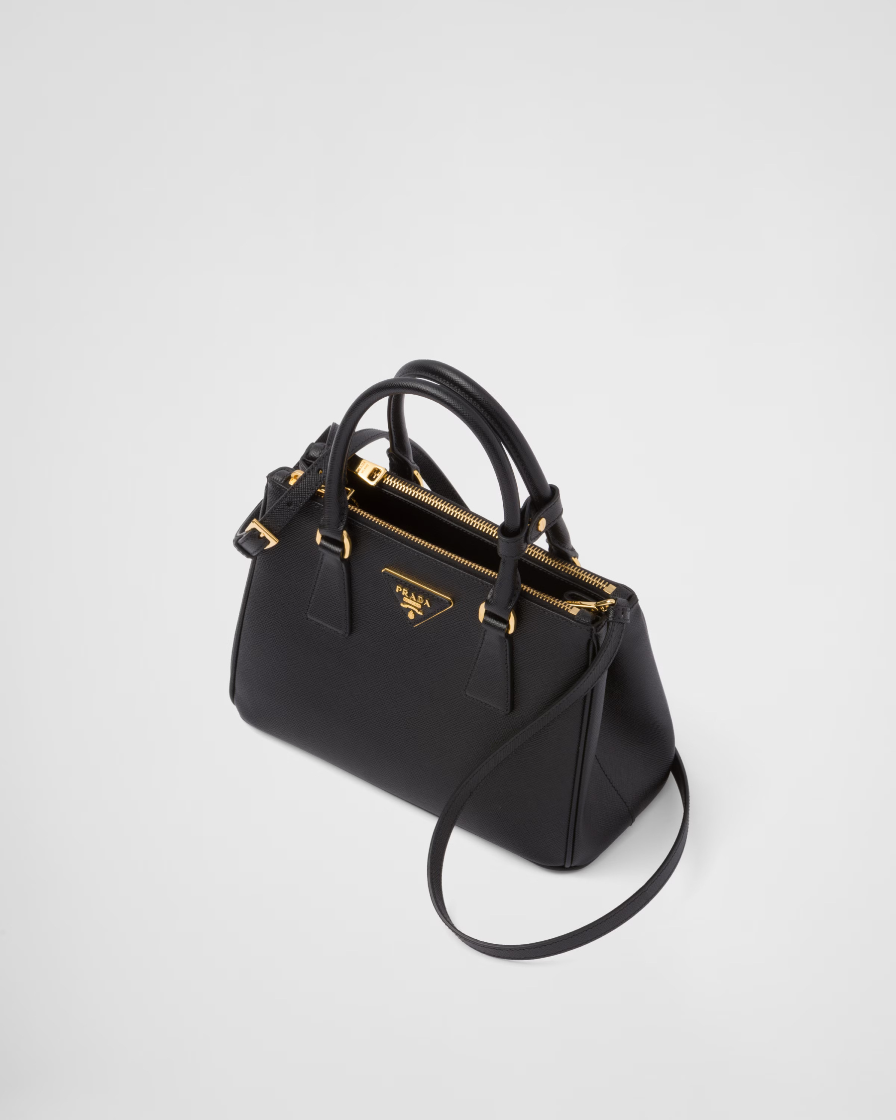 【入手困難】PRADA ガレリア 本革レザー スモール ハンドバッグ Galleria