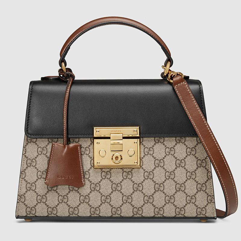 【GUCCI】パドロック GGスプリーム ハンドルバッグ