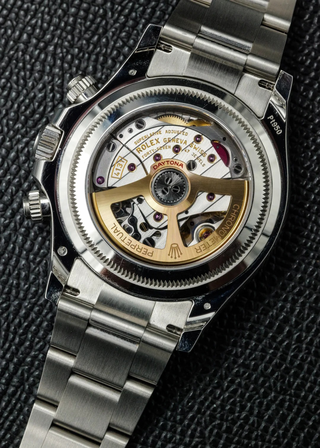 Rolex Oyster Perpetual Cosmograph Daytona Unisex-Uhr aus Platin und Keramik