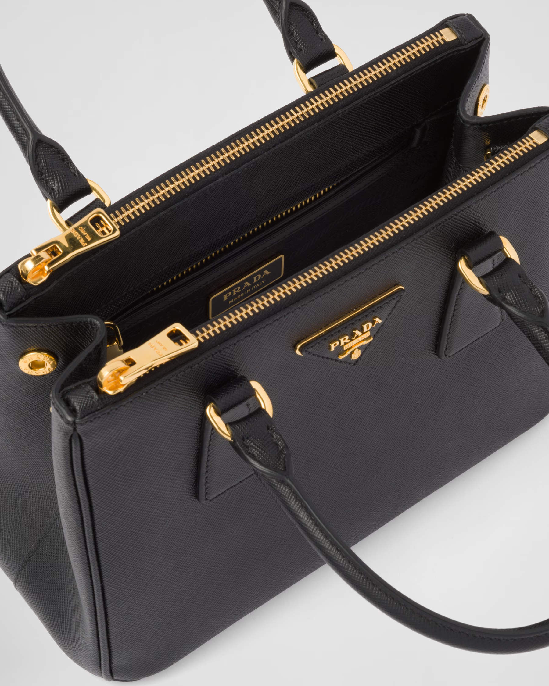 【入手困難】PRADA ガレリア 本革レザー スモール ハンドバッグ Galleria