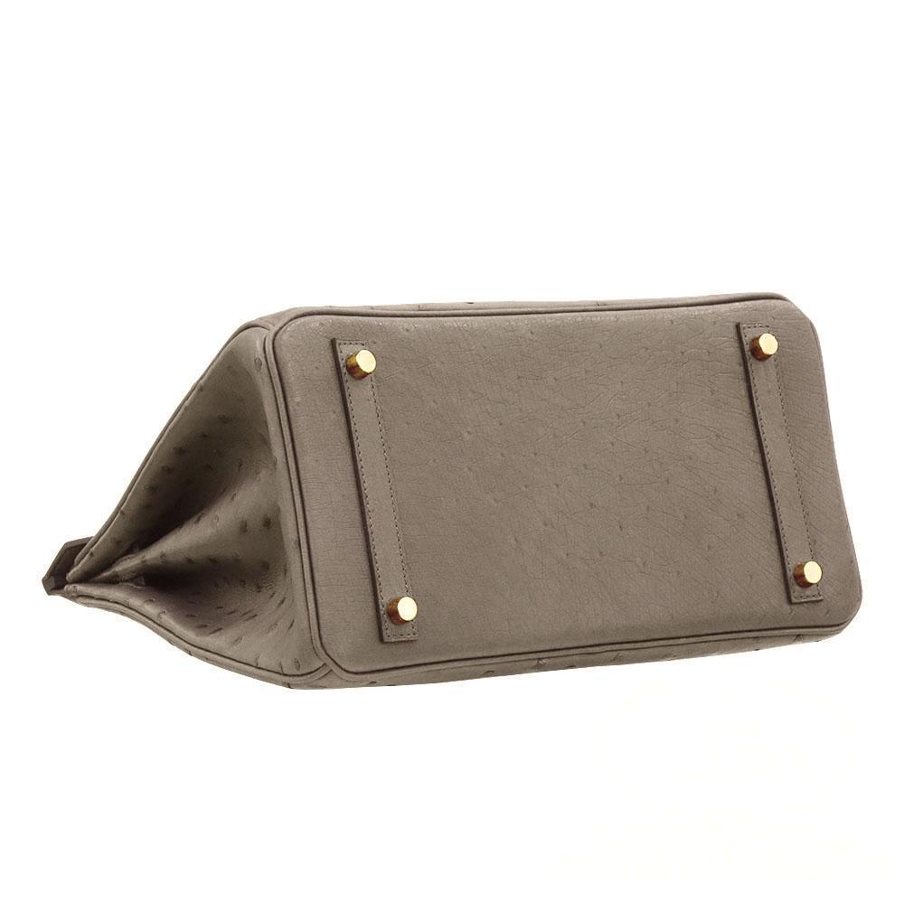 【Hermes】エルメス バーキン 30cm オーストリッチ ゴールド金具