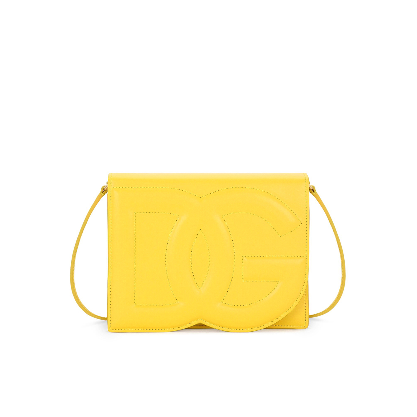 【Dolce & Gabbana】雑誌発行しました！ DGロゴカーフスキンクロスボディバッグが登場★特急配送無料💓日本でも人気急上昇中↑↑↑常に在庫切れ！ ！