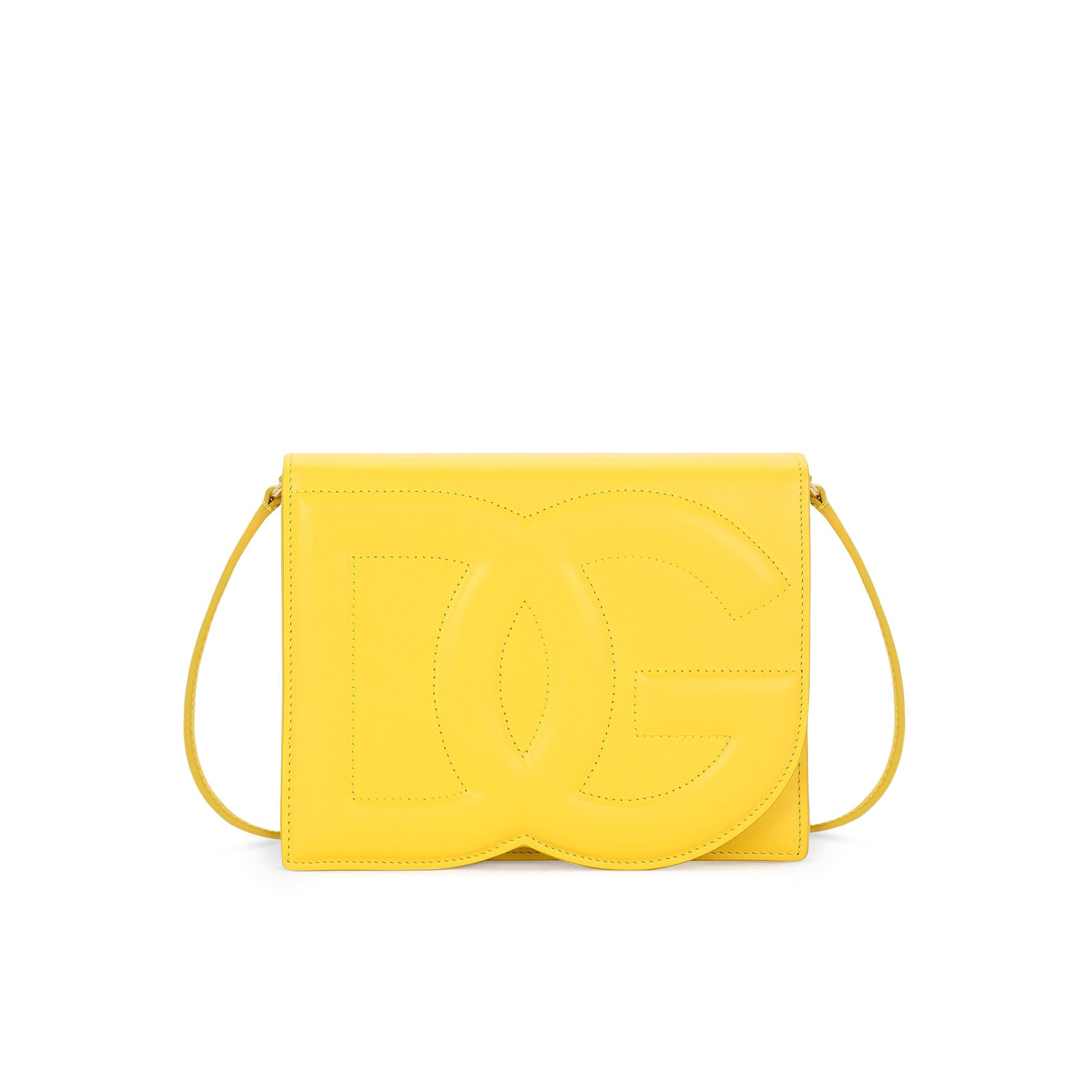 【Dolce & Gabbana】雑誌発行しました！ DGロゴカーフスキンクロスボディバッグが登場★特急配送無料💓日本でも人気急上昇中↑↑↑常に在庫切れ！ ！