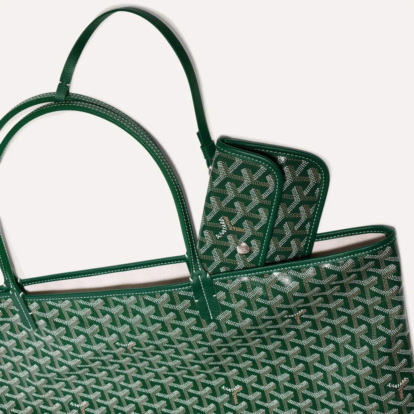 【Goyard】サン・ルイGM バッグ（グリーン）