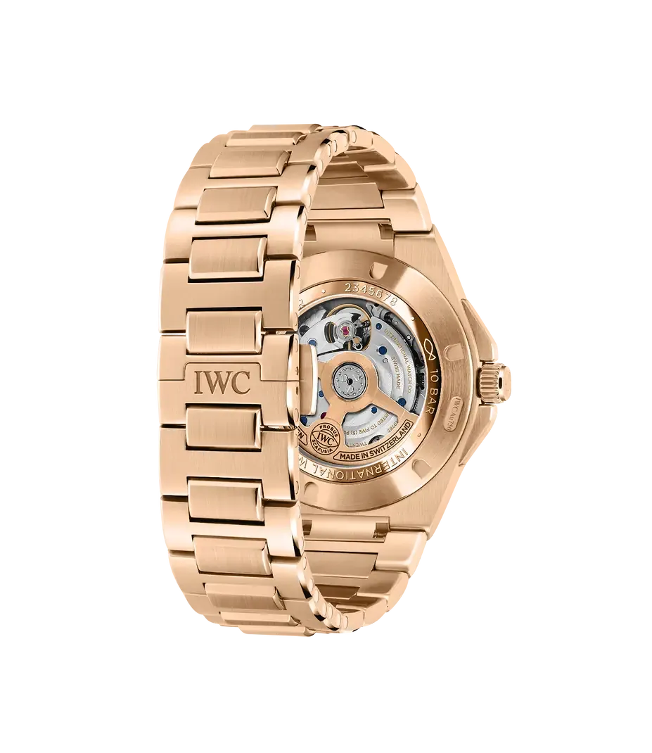 IWCインヂュニア・オートマティック 40、40 mm、18Kレッドゴールド、モデルIW328702