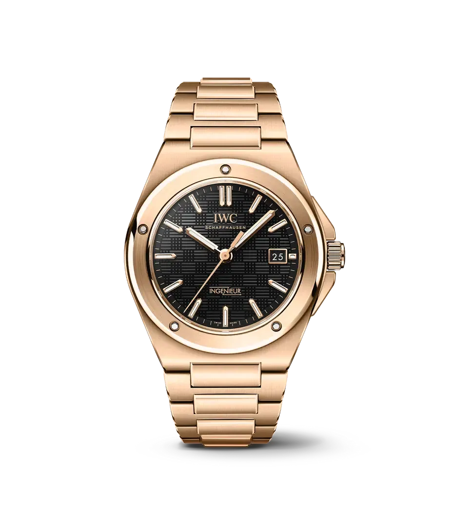 IWCインヂュニア・オートマティック 40、40 mm、18Kレッドゴールド、モデルIW328702
