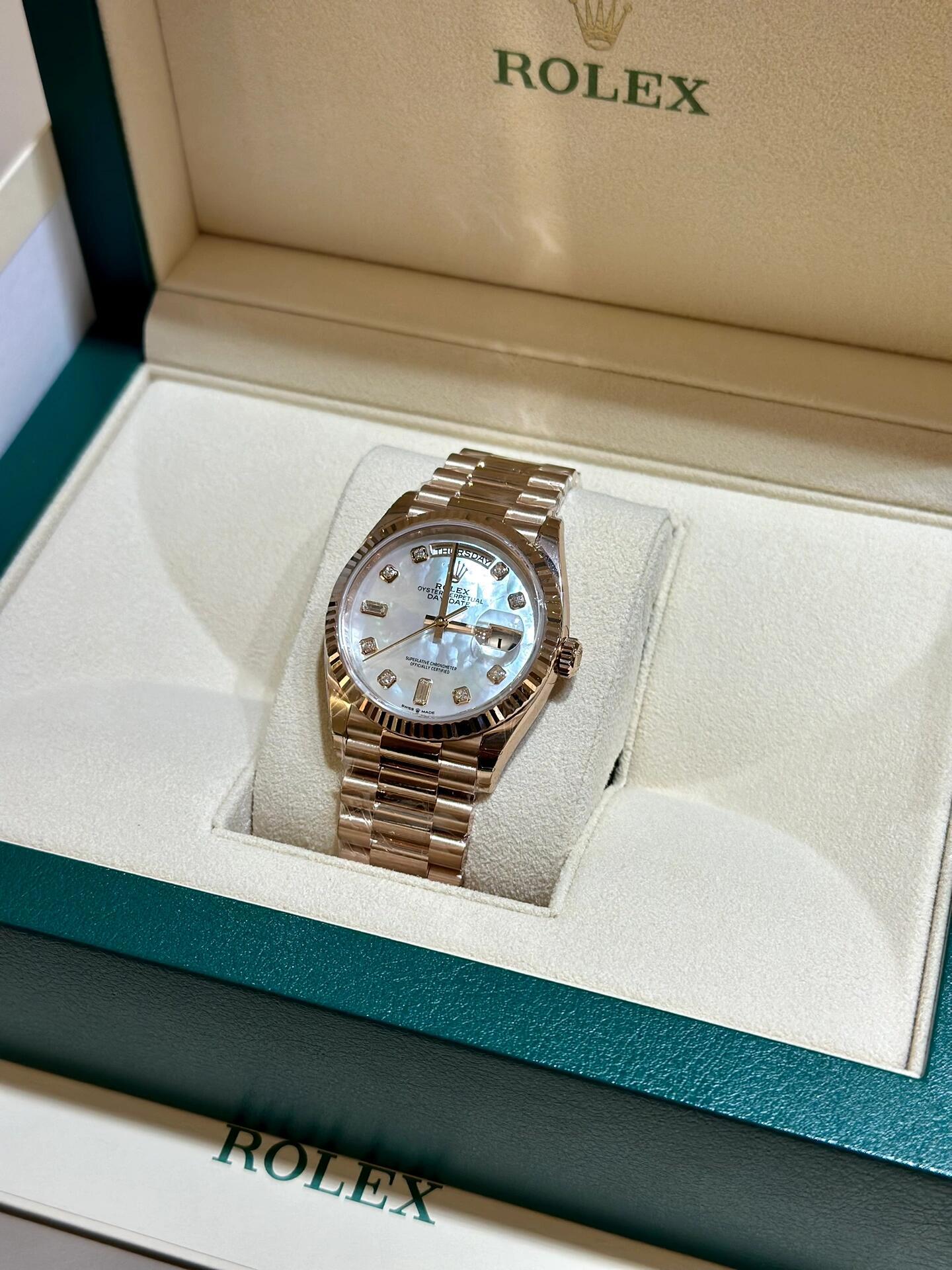 【人気モデル】ロレックス デイデイト 36mm メンズ腕時計