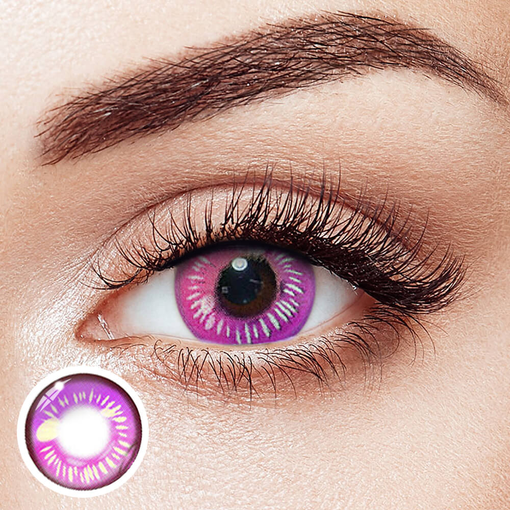 [Cosplay] Anime Purple - 2 Lenses - Half Year
