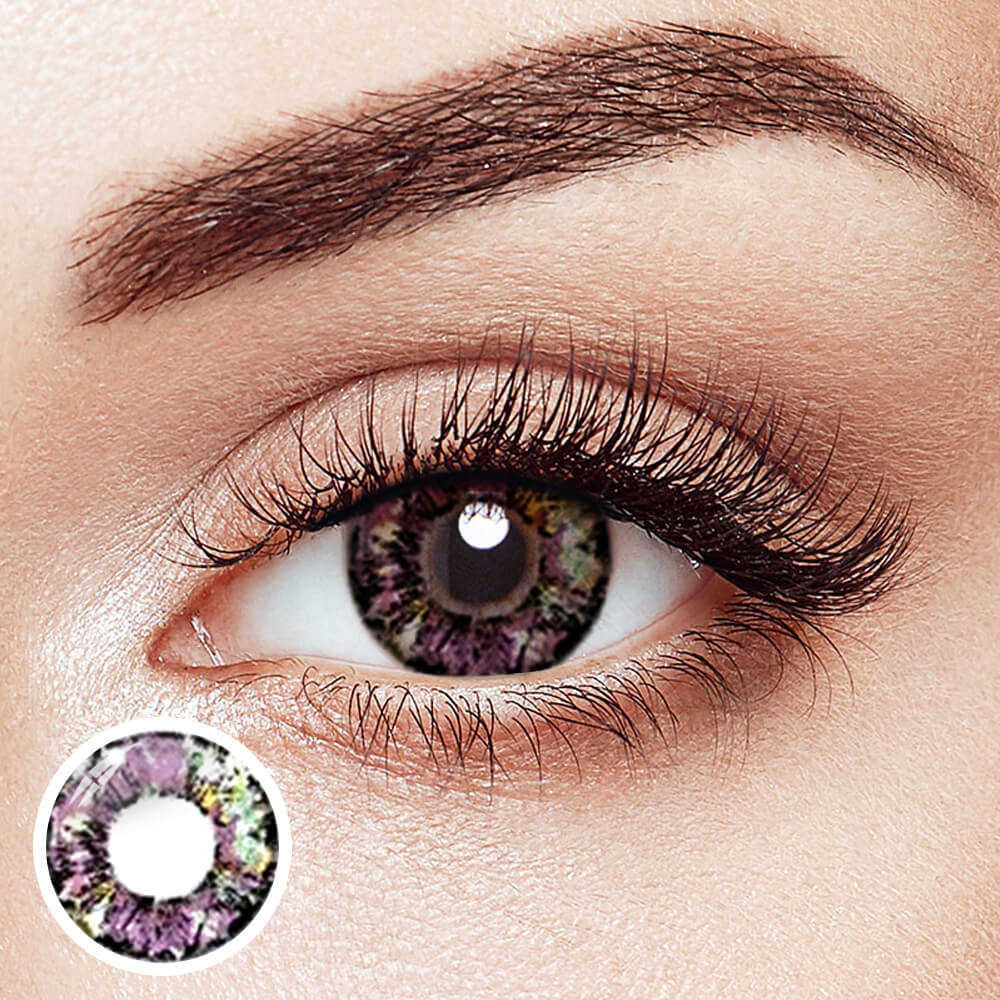 Dazzle Purple - 2 Lenses - Half Yearly