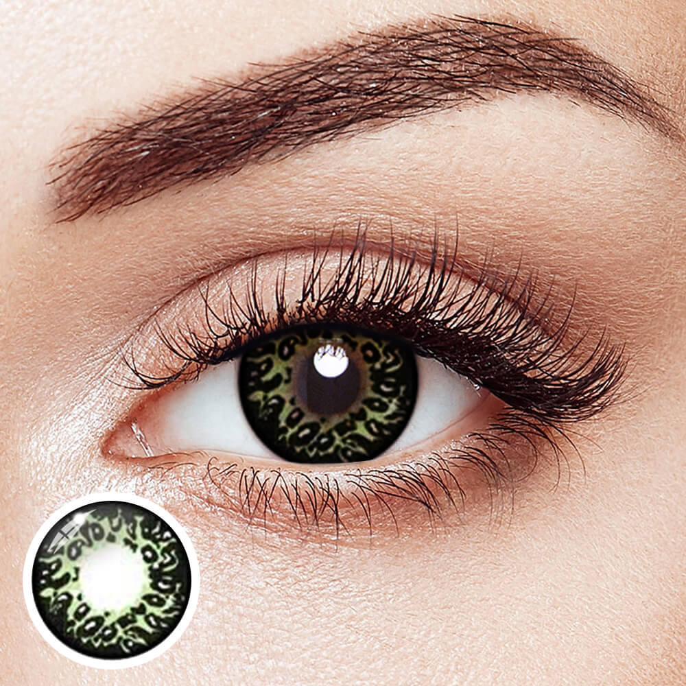 Leopard Green - 2 Lenses - Half Yearly